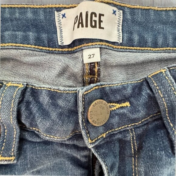 PAIGE Verdugo Ankle Angelina Stretch Denim Jeans Pants Women's 27 - Picture 3 of 8